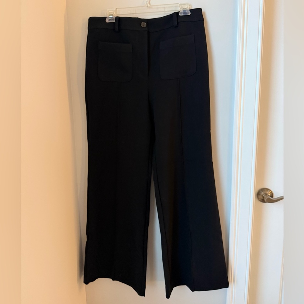 LOFT Black Boot Cut Flare Pants